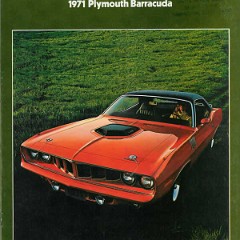 1971 Plymouth Barracuda Brochure