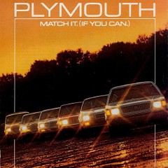 1985 Plymouth Brochure