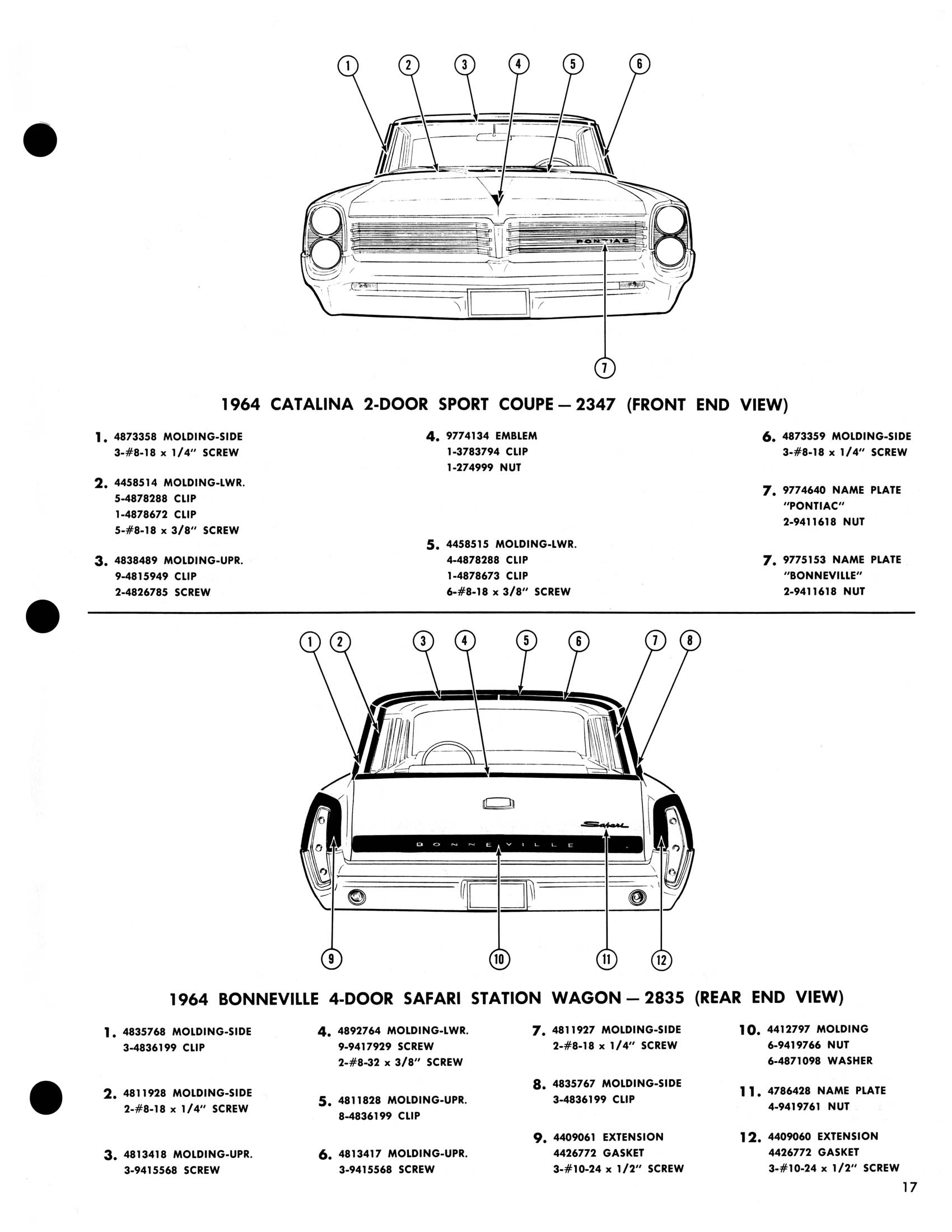 1964_Pontiac_Molding_and_Clip_Catalog-19