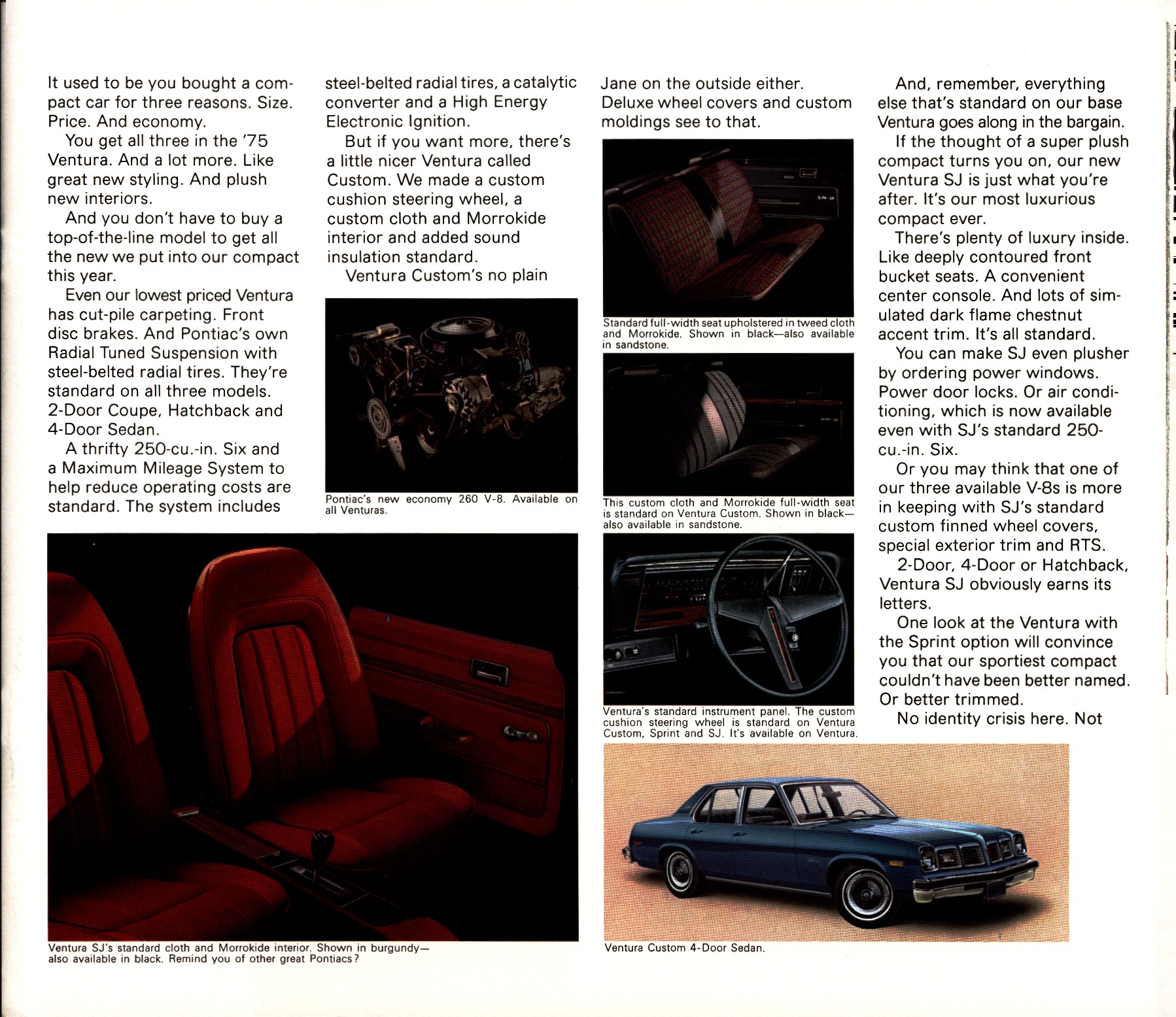 1975 Pontiac Full Line Prestige Brochure 07