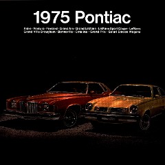 1975 Pontiac Full Line Prestige Brochure
