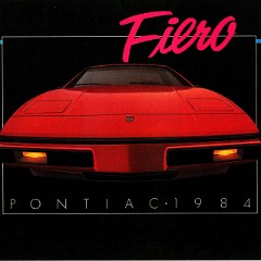 1984 Pontiac Fiero Canada French Brochure