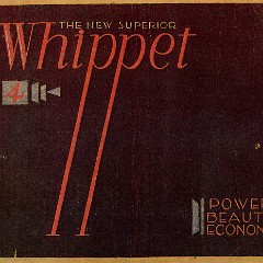 1929 Whippet Brochure