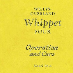 1929-Whippet-Four-Operation-Manual