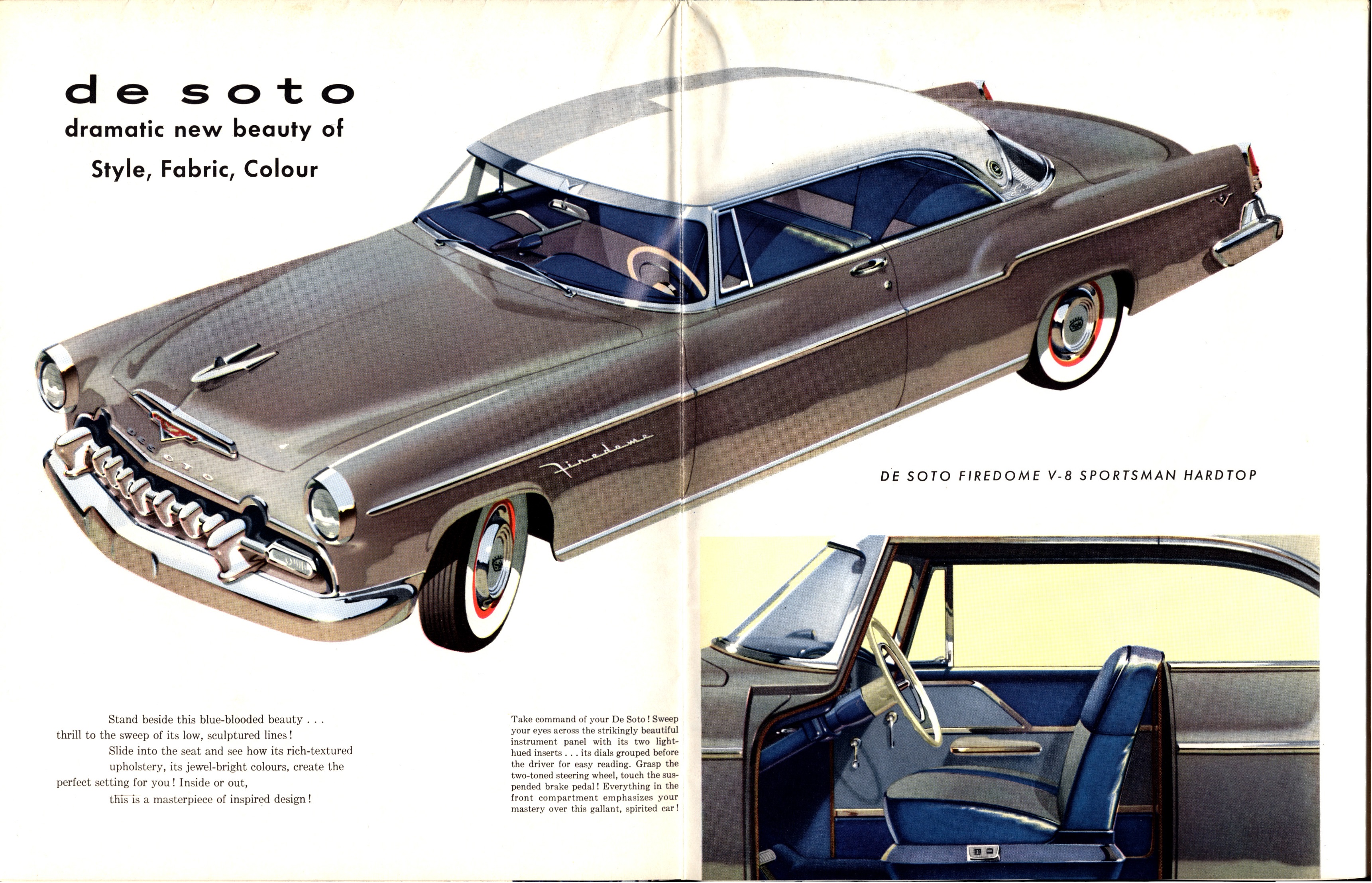 1955 DeSoto Foldout Canada 02-03