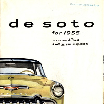 1955 DeSoto Foldout - Canada