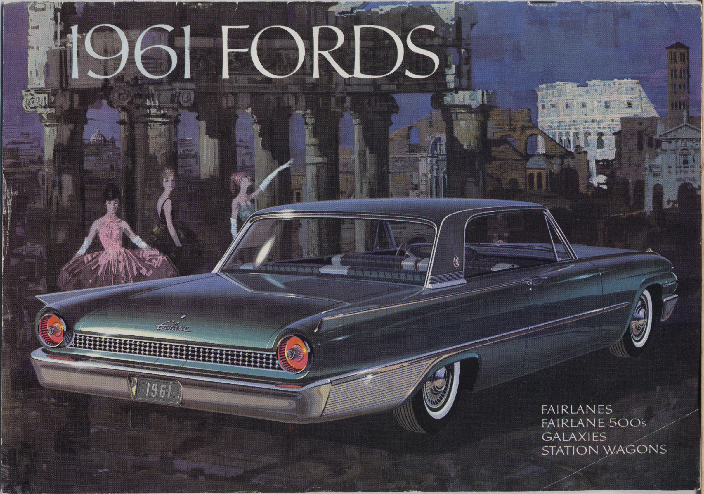 1961 Ford Full Size Brochure Canada 01