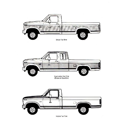 1986 Ford F-Series Color & Trim-11