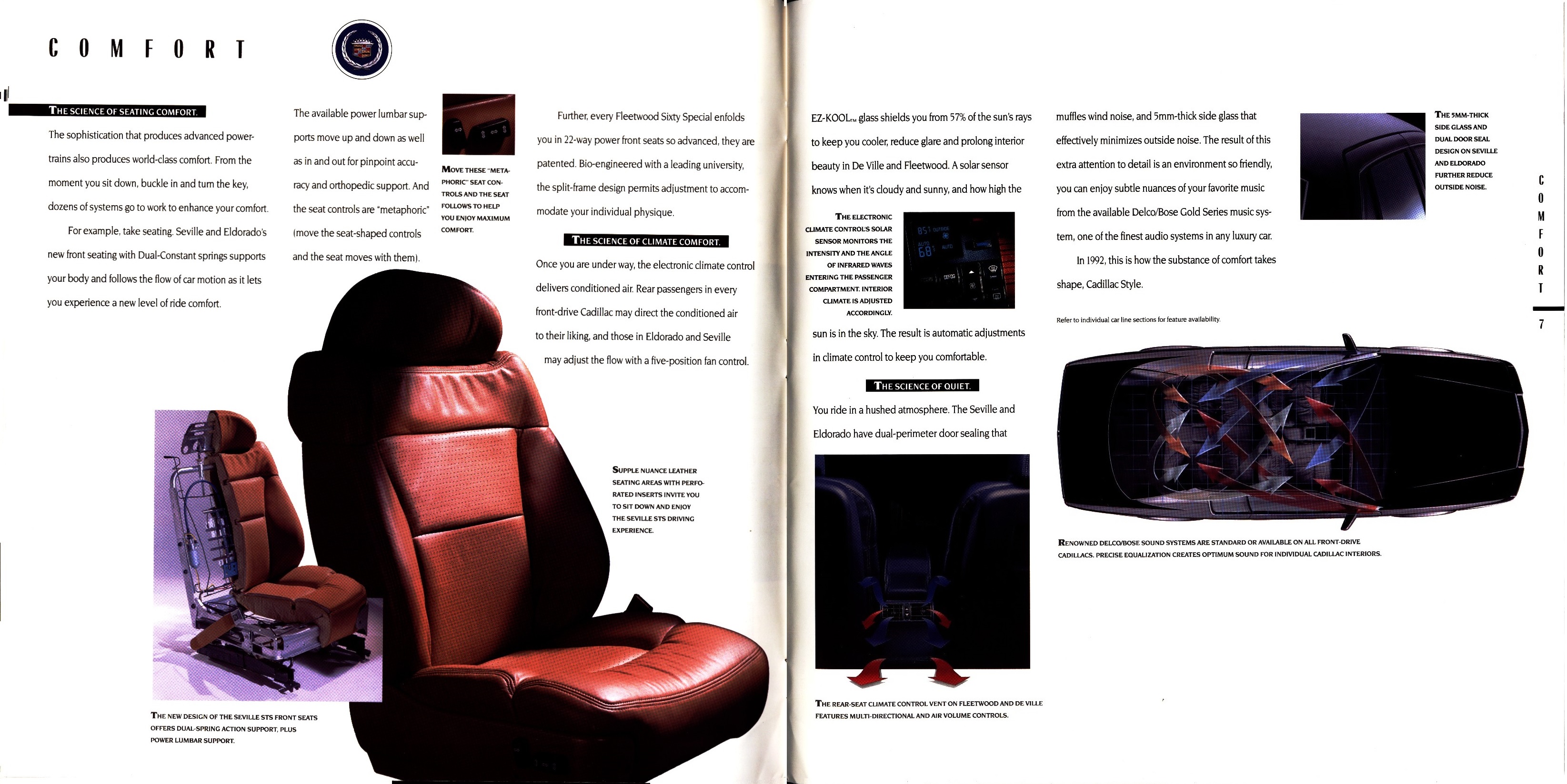 1992 Cadillac Full Line Prestige Brochure 06-07