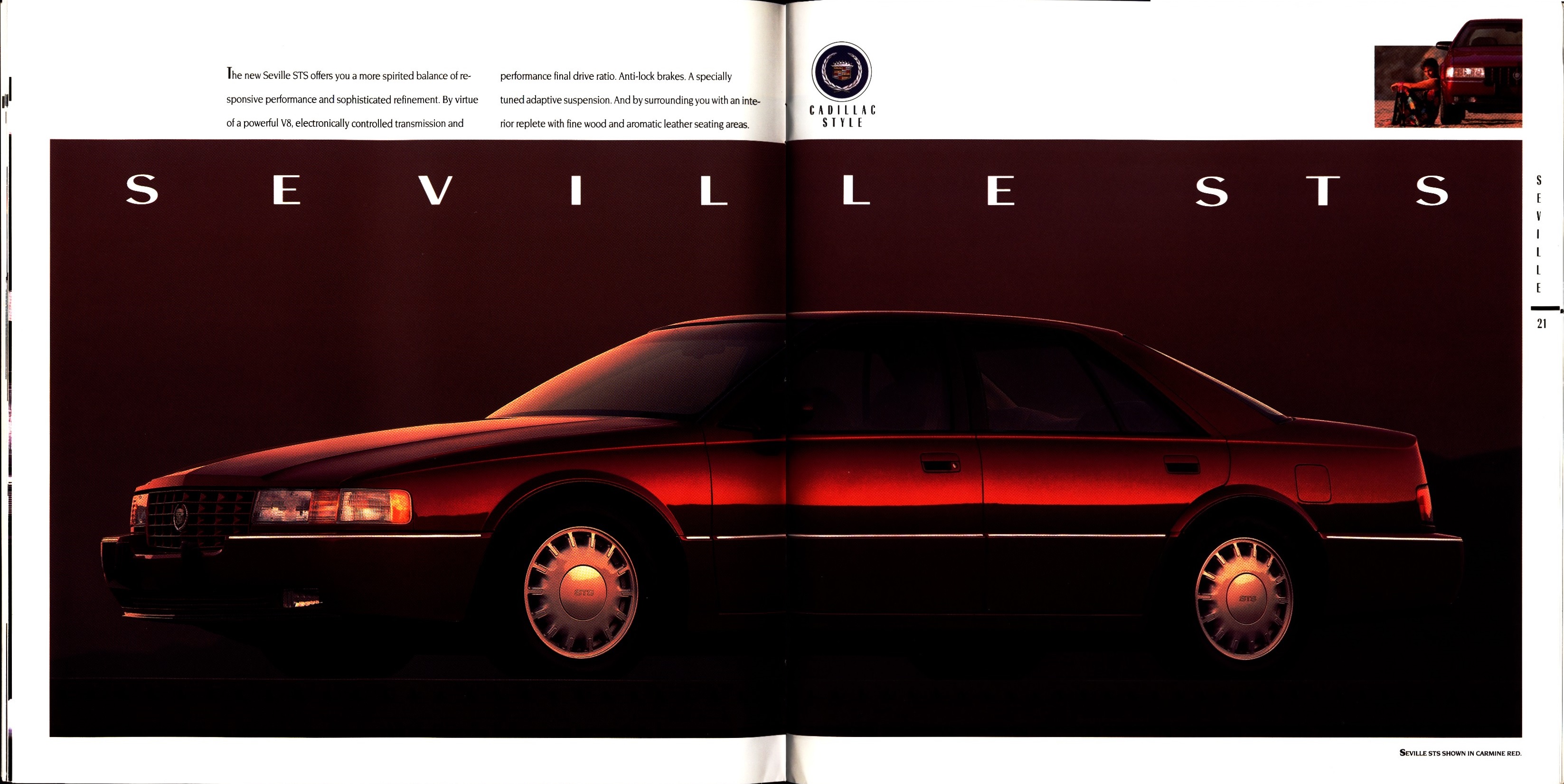 1992 Cadillac Full Line Prestige Brochure 20-21