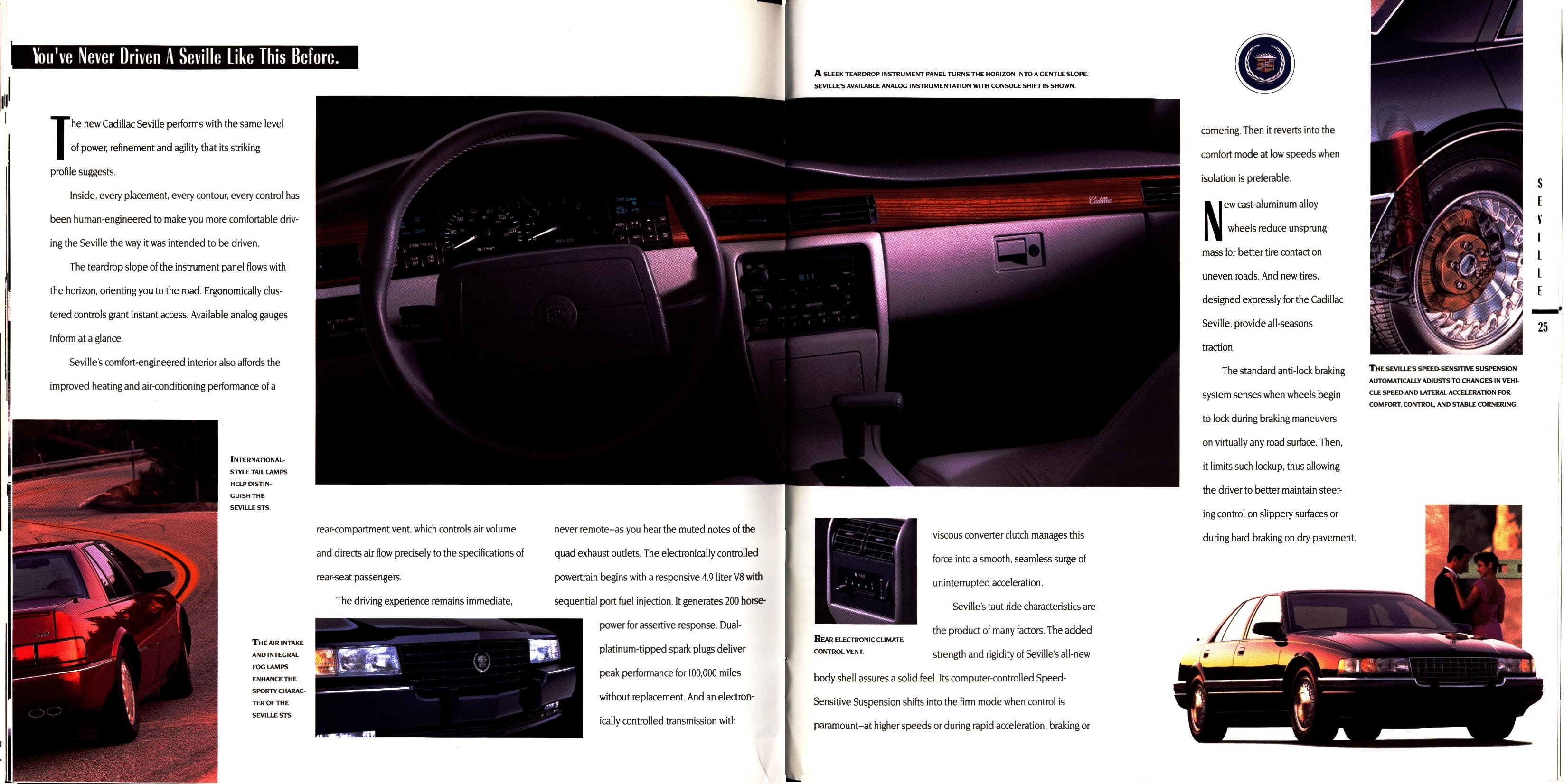 1992 Cadillac Full Line Prestige Brochure 24-25