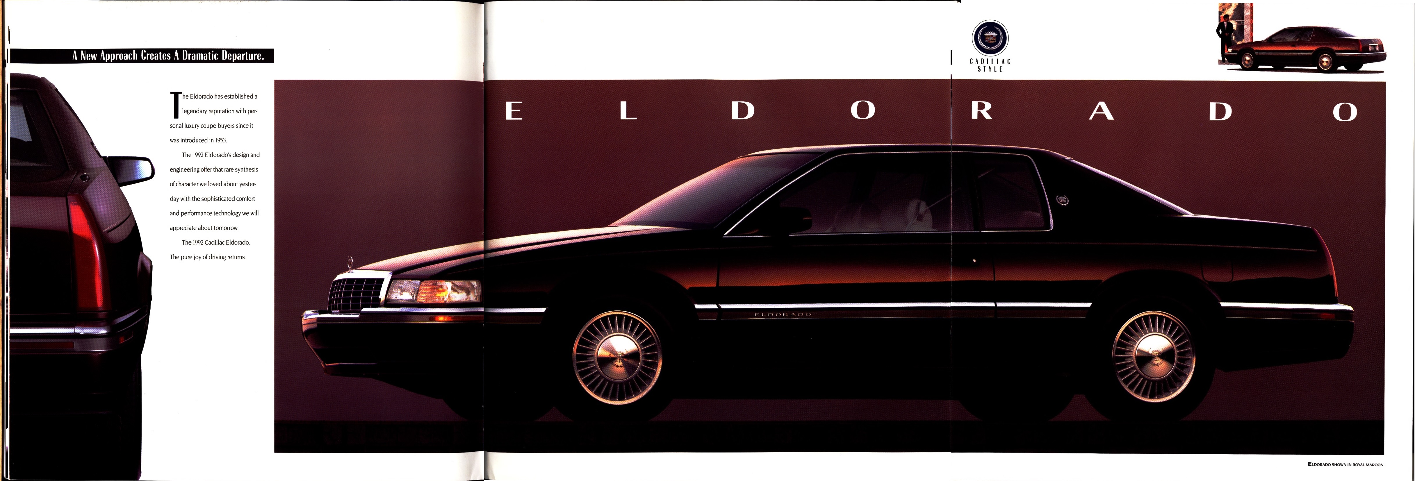 1992 Cadillac Full Line Prestige Brochure 28a-28b-28c