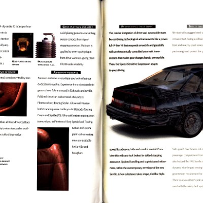 1992 Cadillac Full Line Prestige Brochure 02-03a