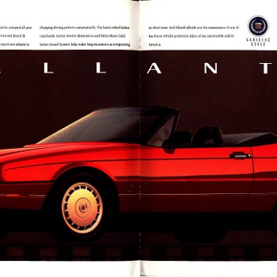 1992 Cadillac Full Line Prestige Brochure 40-41