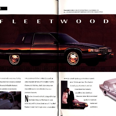 1992 Cadillac Full Line Prestige Brochure 54-55