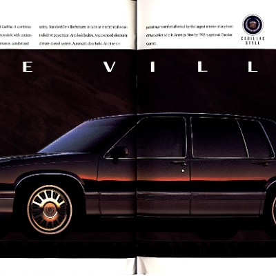 1992 Cadillac Full Line Prestige Brochure 58-59