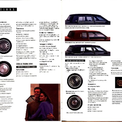1992 Cadillac Full Line Prestige Brochure 68-69