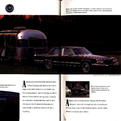 1992 Cadillac Full Line Prestige Brochure 76-77