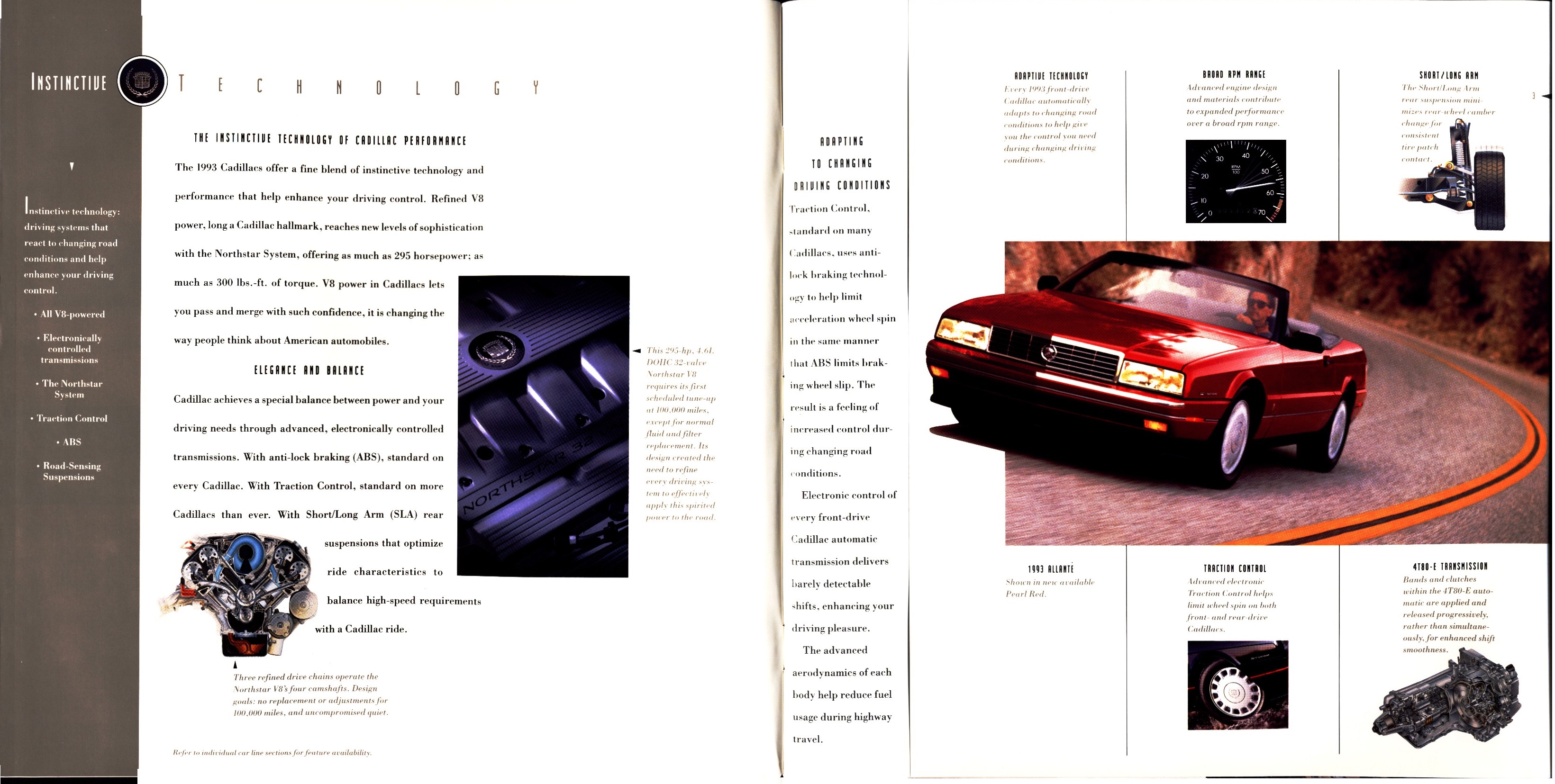 1993 Cadillac Full Line Prestige Brochure 02a-03