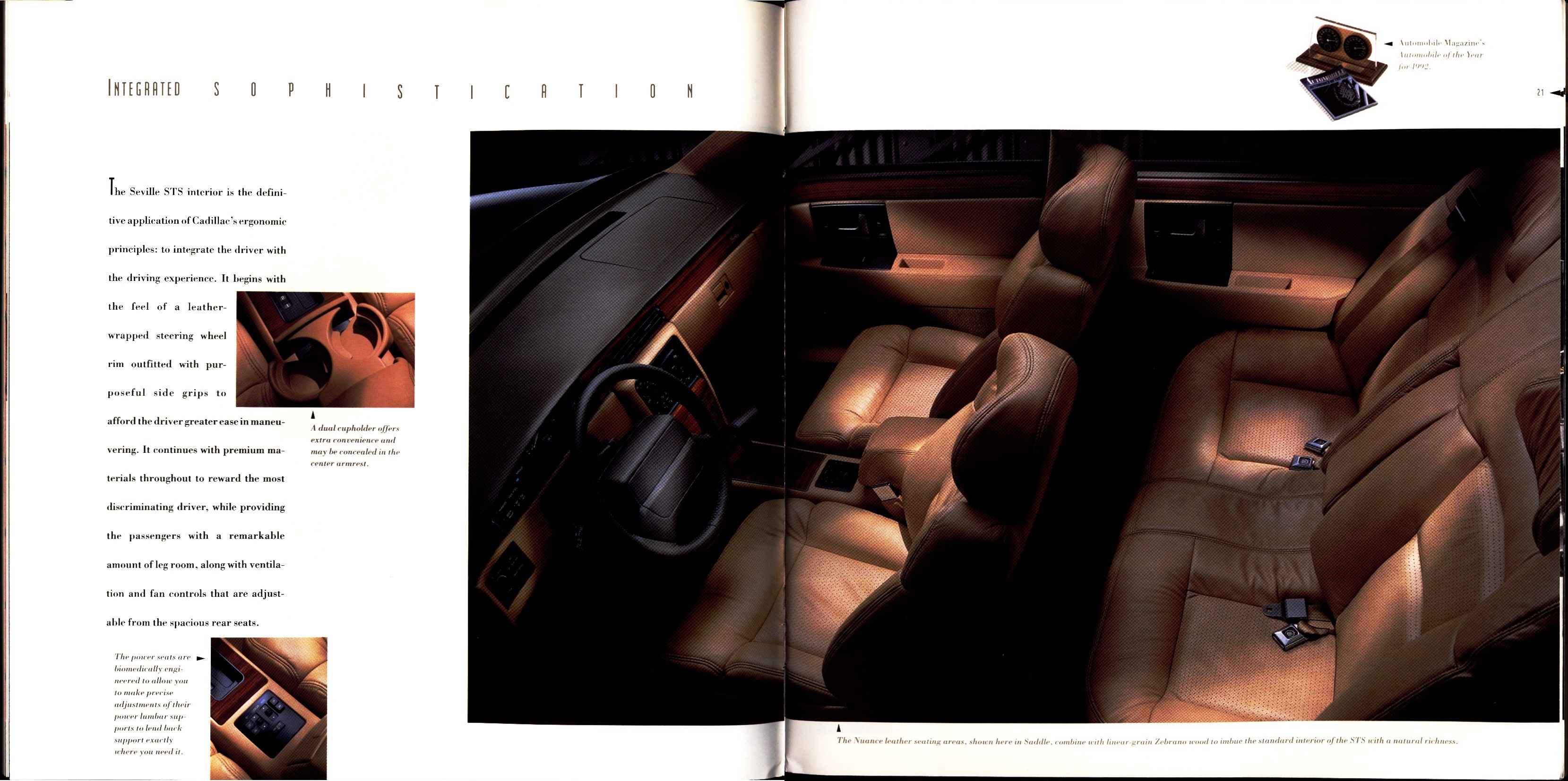 1993 Cadillac Full Line Prestige Brochure 20-21