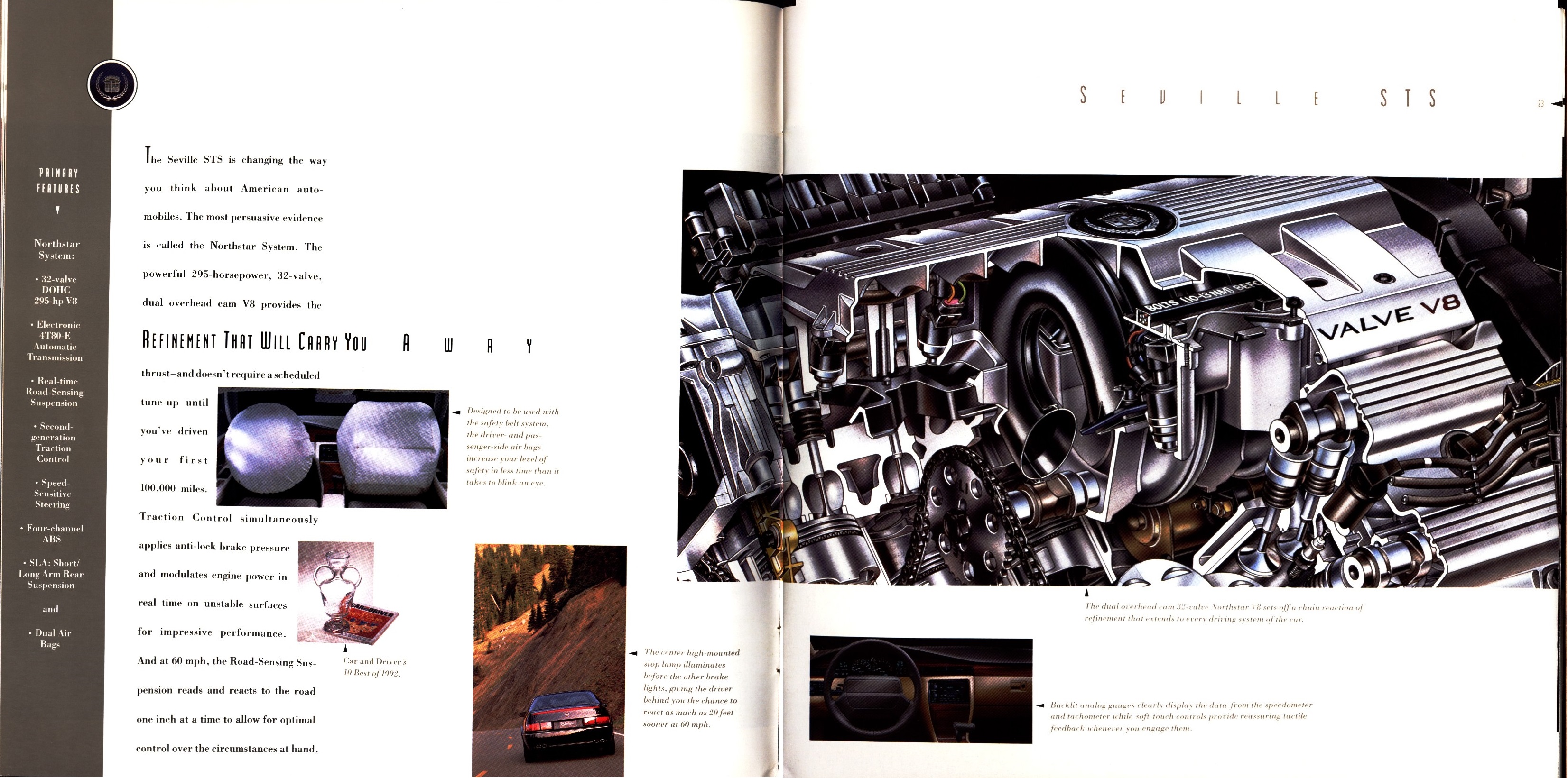 1993 Cadillac Full Line Prestige Brochure 22-23