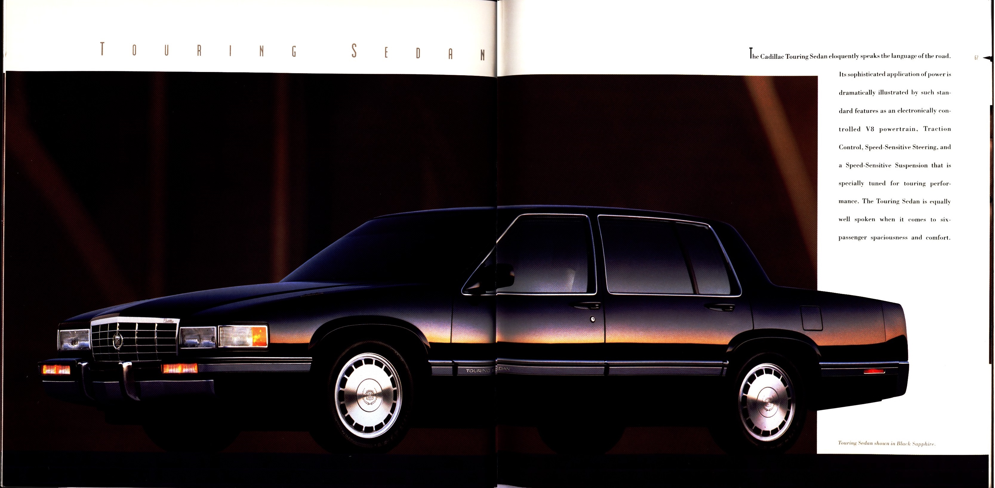 1993 Cadillac Full Line Prestige Brochure 66-67