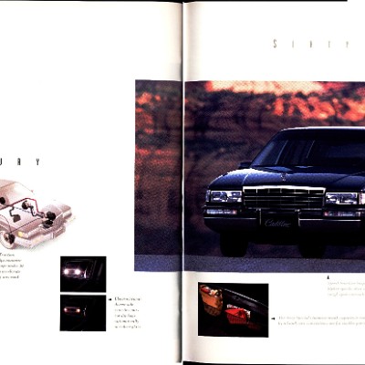 1993 Cadillac Full Line Prestige Brochure 56-57
