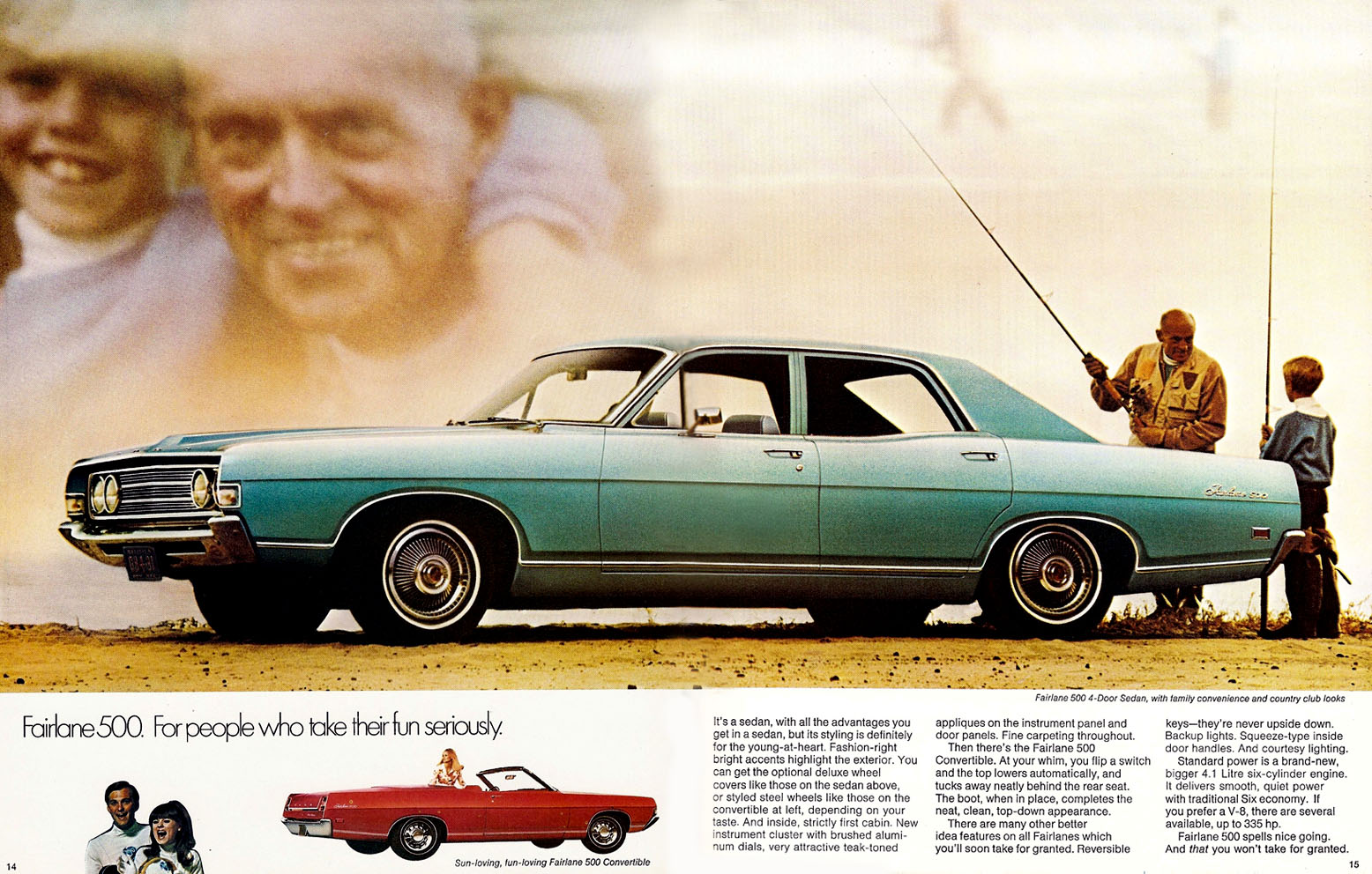 1969 Ford Torino-Fairlane Brochure 14-15