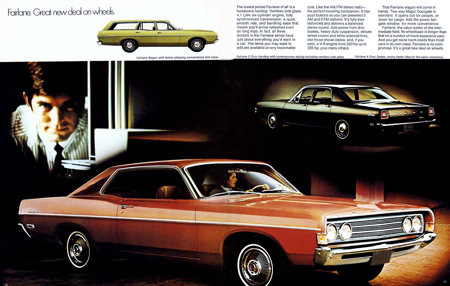 1969 Ford Torino-Fairlane Brochure 16-17