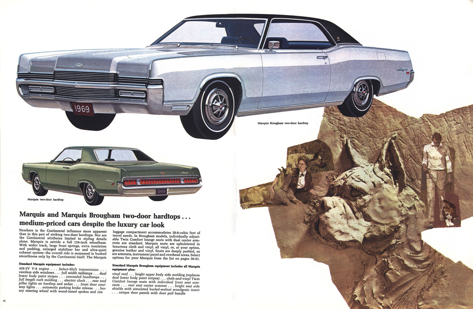 1969 Mercury Full Size Brochure 10-11