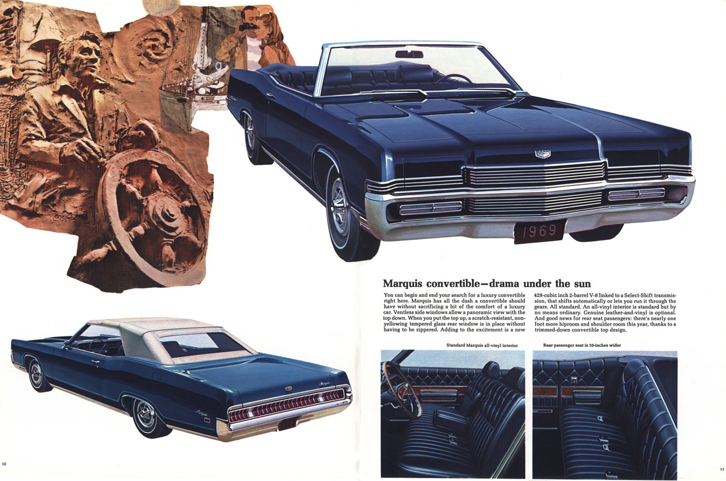 1969 Mercury Full Size Brochure 12-13