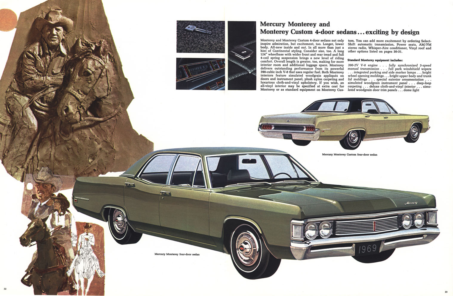 1969 Mercury Full Size Brochure 22-23