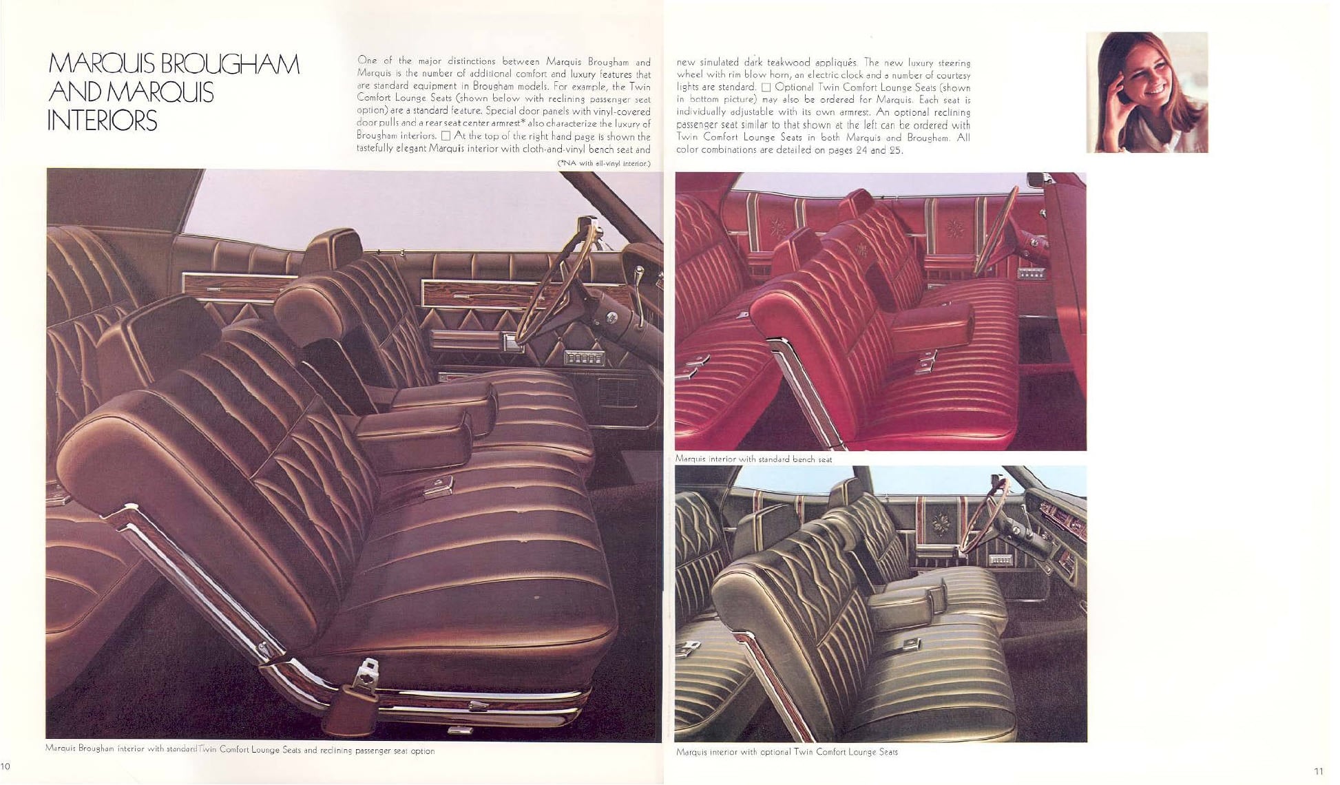 1970 Mercury Full Size Brochure 10-11