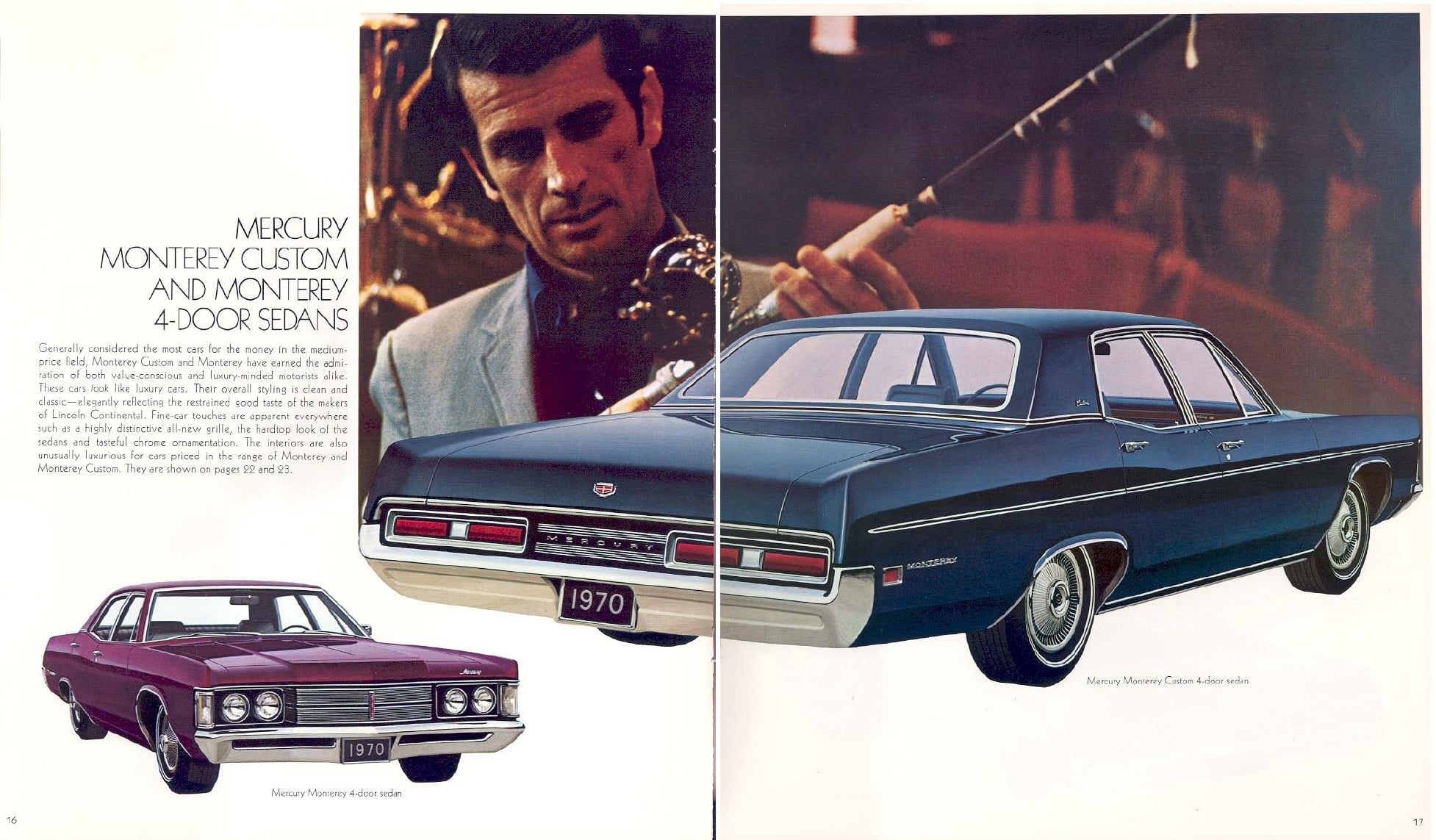 1970 Mercury Full Size Brochure 16-17