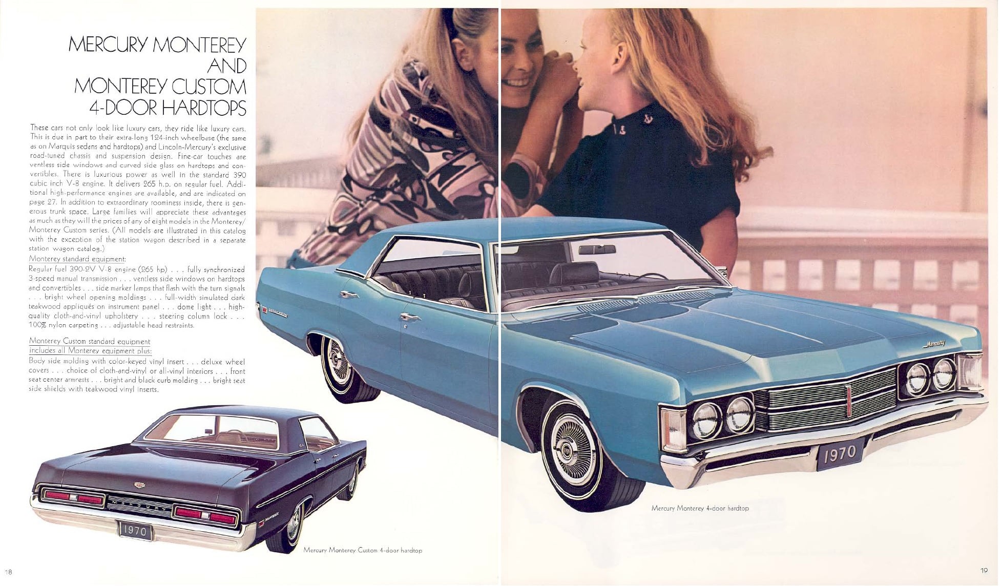 1970 Mercury Full Size Brochure 18-19