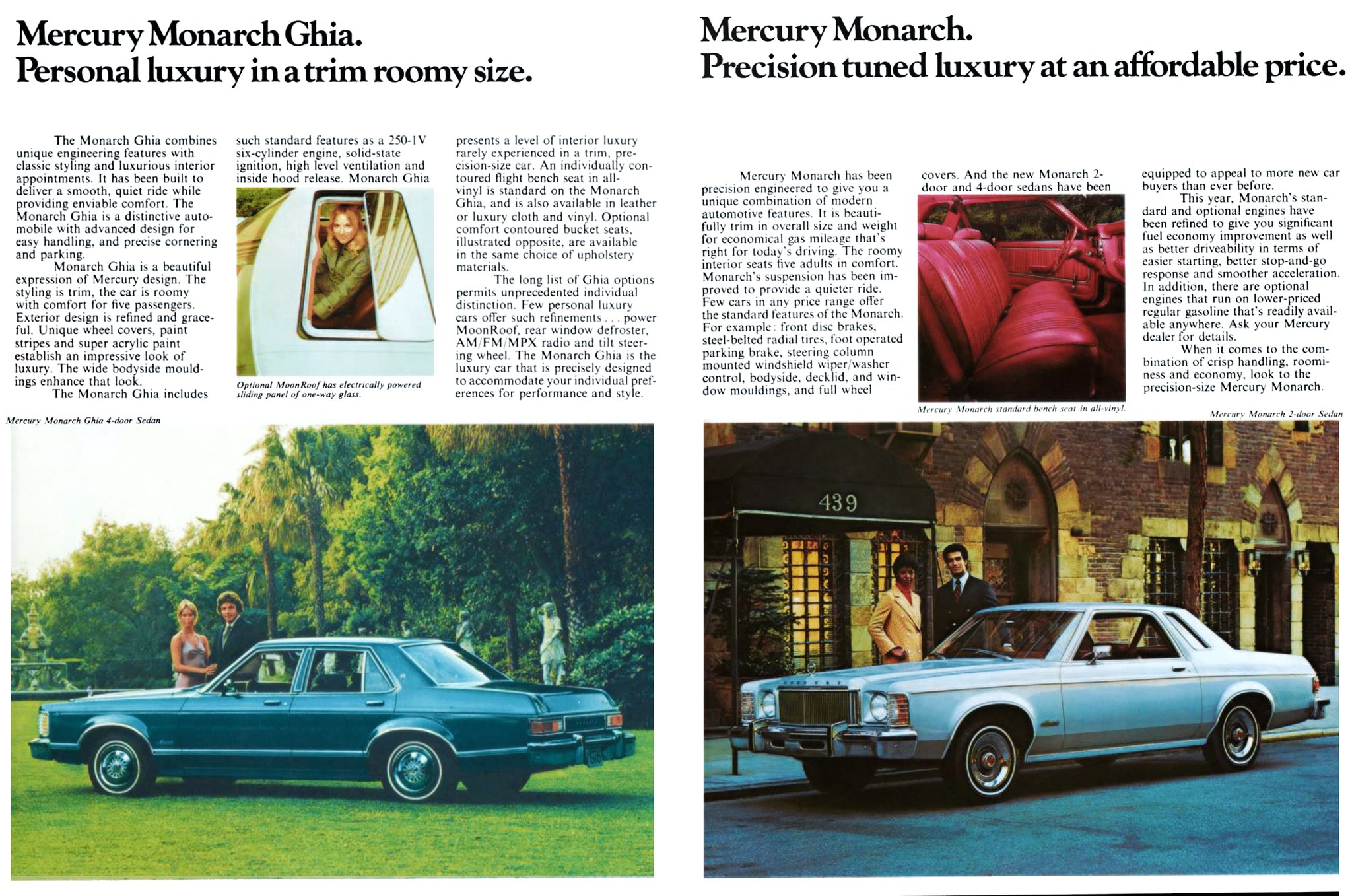 1976 Mercury Monarch Brochure (Cdn) 04-05