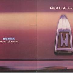 1980 Honda Accord Brochure 20-01