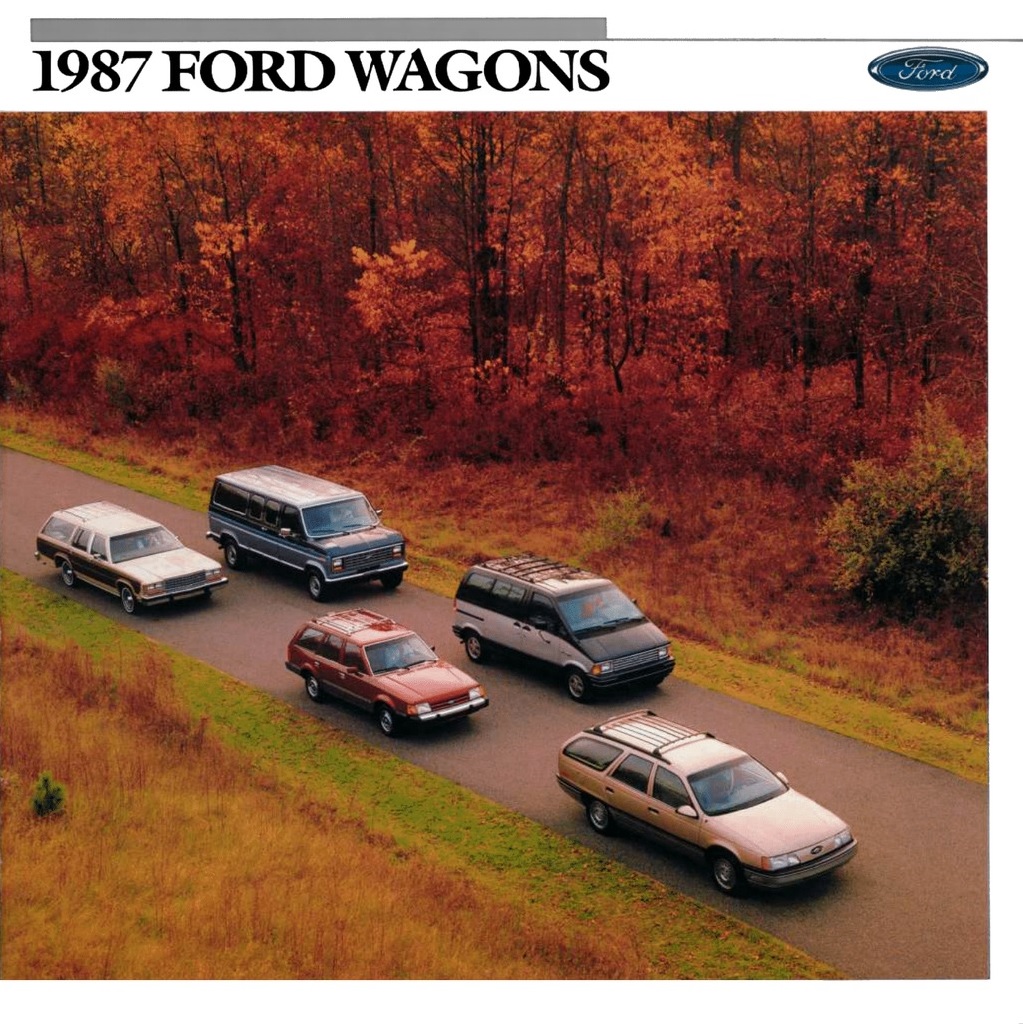 1987 Ford Wagons Brochure 01