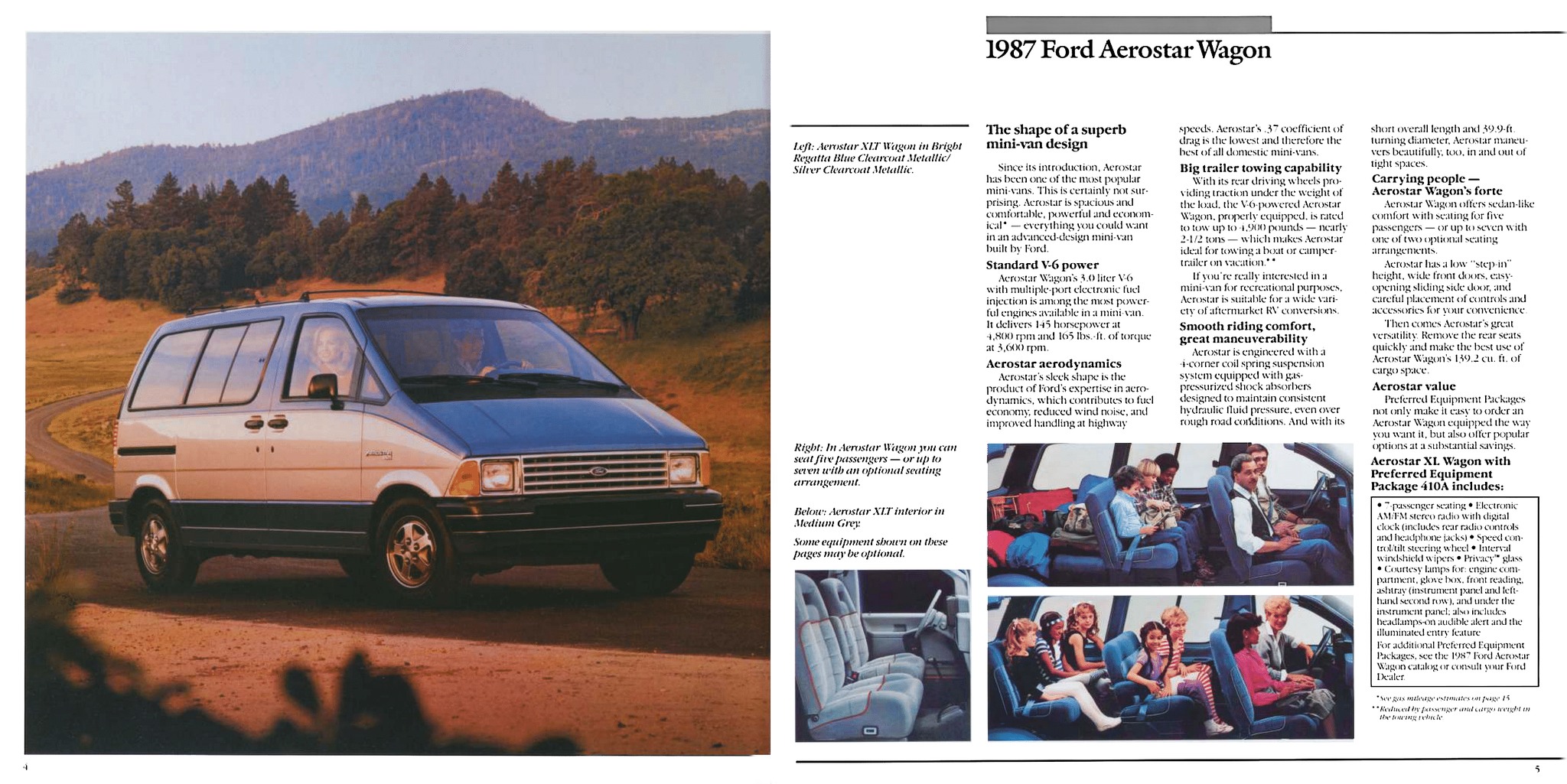 1987 Ford Wagons Brochure 04-05