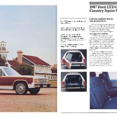 1987 Ford Wagons Brochure 08-09