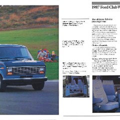 1987 Ford Wagons Brochure 10-11