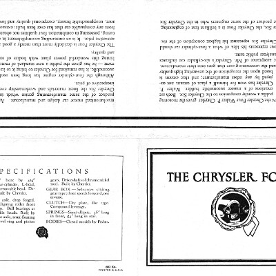 1925 Chrysler Four Folder