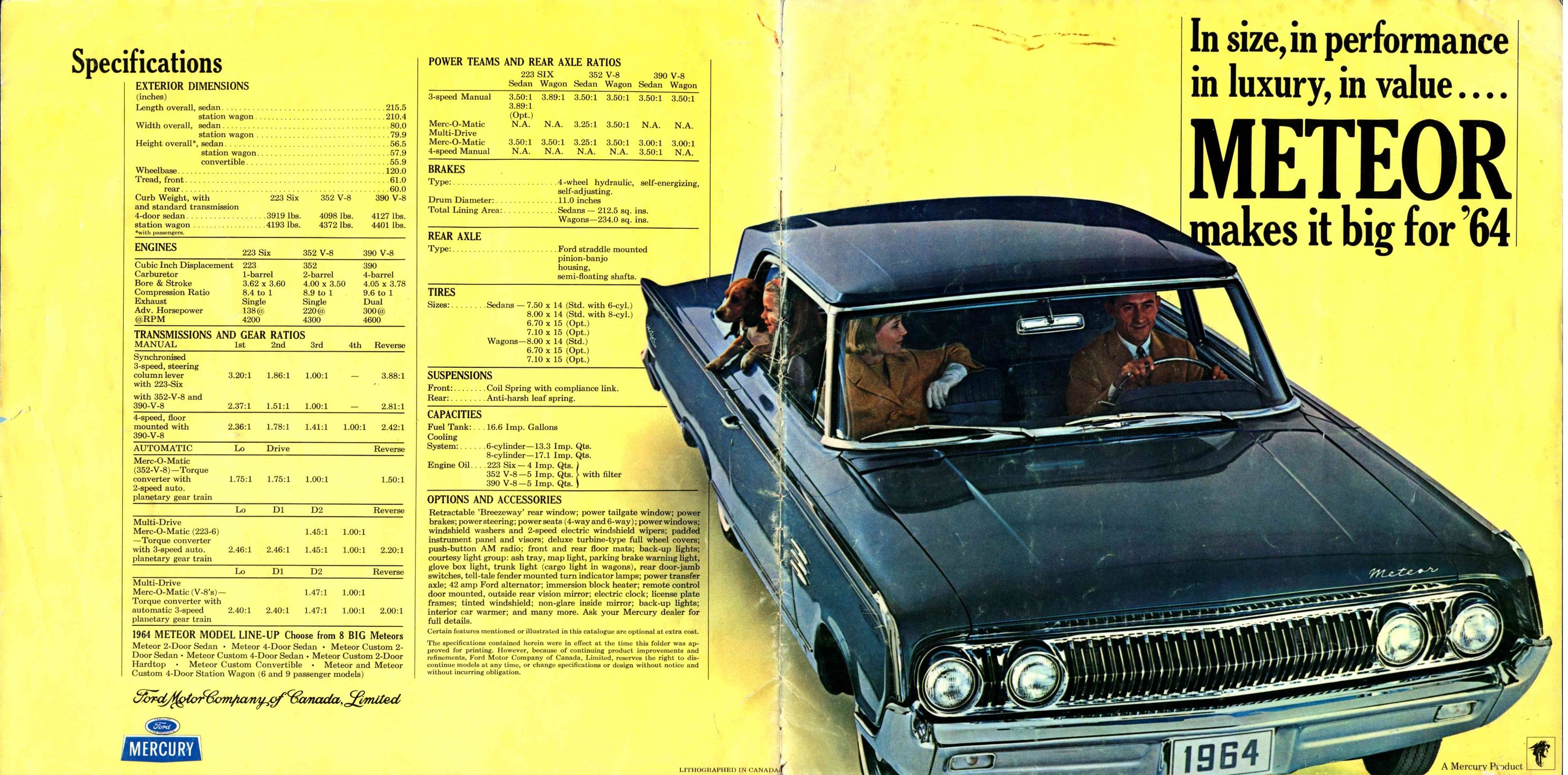 1964 Meteor Brochure (Cdn) 16-01