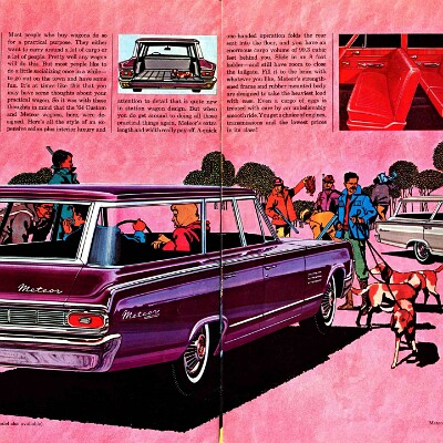 1964 Meteor Brochure (Cdn) 10-11