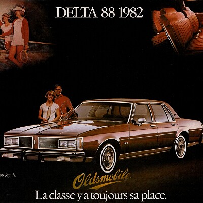 1982 Oldsmobile Delta 88 - Canada French