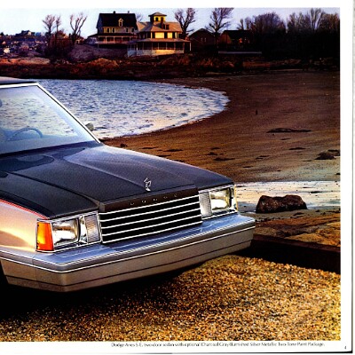 1983 Dodge Aries Brochure 03-04-05