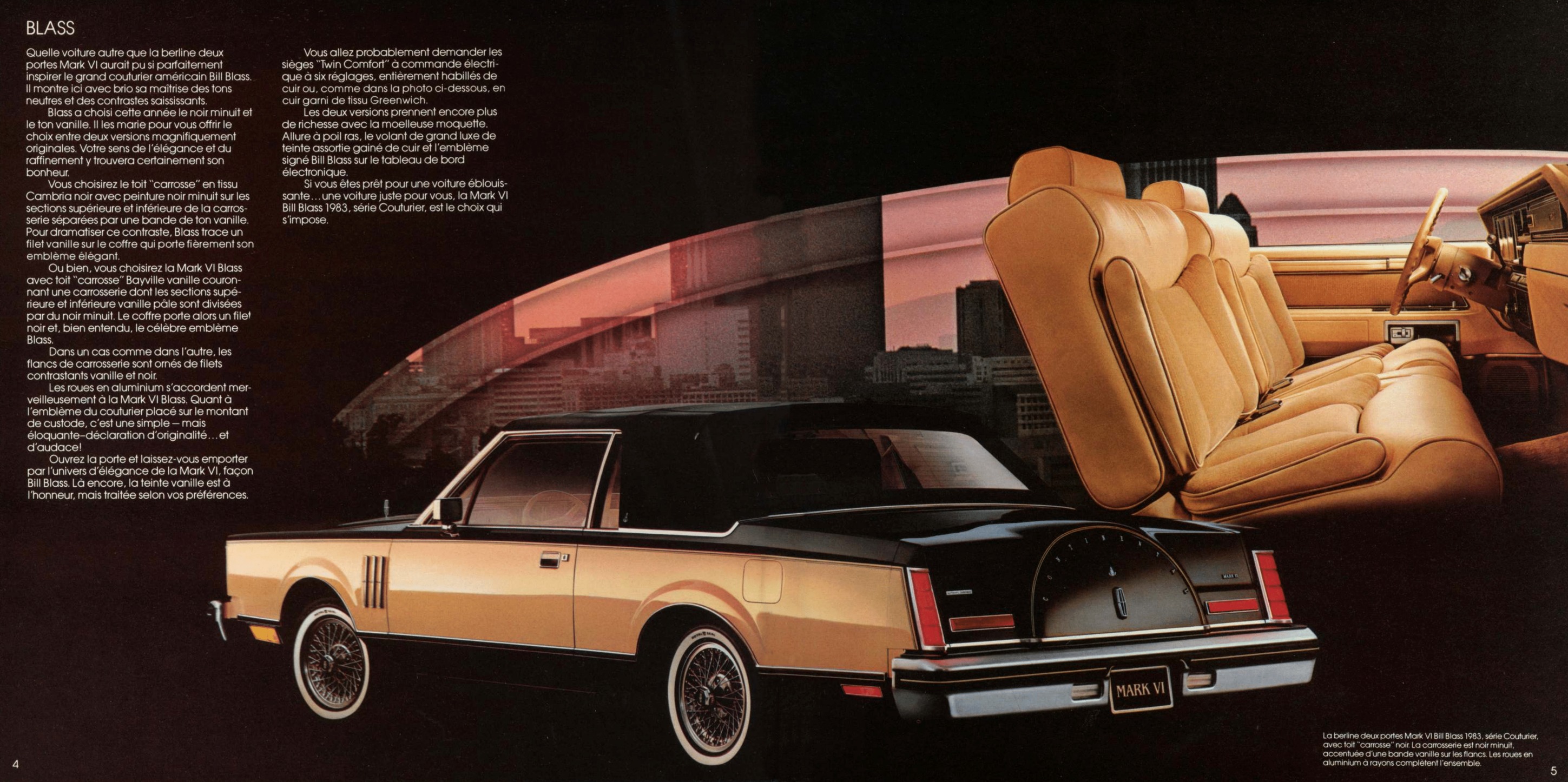 1983 Lincoln & Mark VI Brochure (Cdn-Fr) 04-05