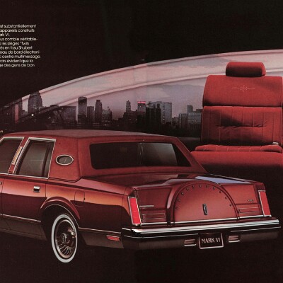1983 Lincoln & Mark VI Brochure (Cdn-Fr) 10-11