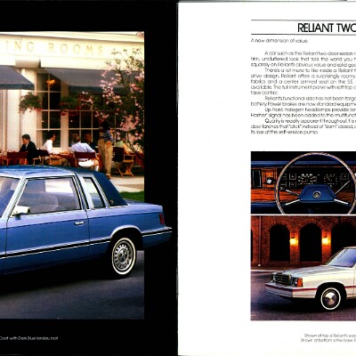 1983 Plymouth Reliant Brochure 06-07