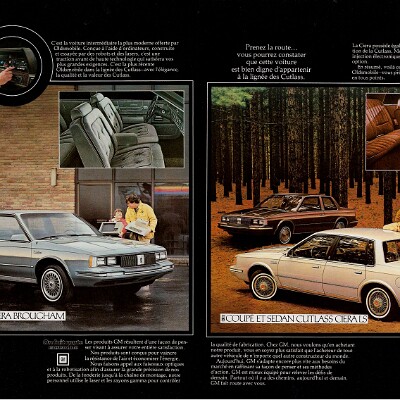 1984 Oldsmobile Cutlass Ciera Brochure (Cdn-Fr) 02-03